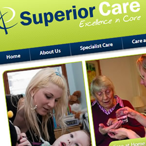 Website design for care company in Kent